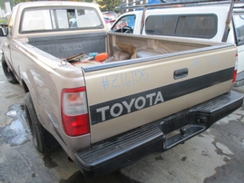 1993 TOYOTA T100 TAN STD CAB LONG BED 3.0L AT 2WD Z16155
